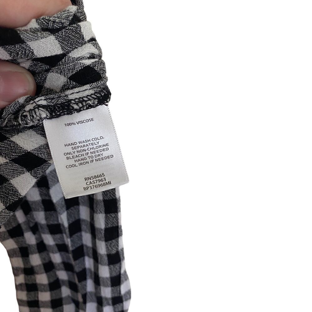BP NOrdstrom buffalo plaid flannel button up long sleeve XS - Picture 3 of 4
